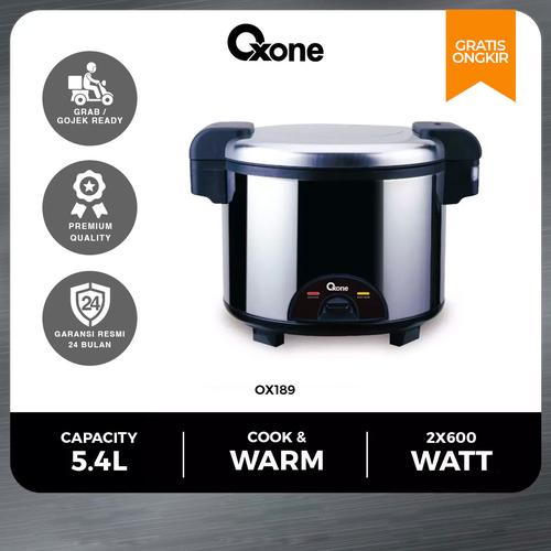 [EZO.4700254] Oxone OX189 Jumbo Rice Cooker - Hitam