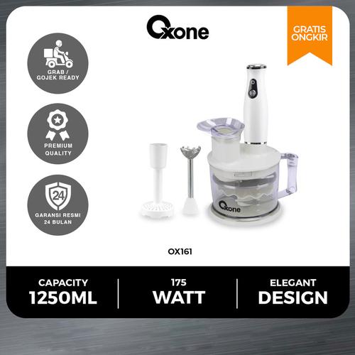 [EZO.4700286] Oxone OX-161 Eco Blender & Chopper - White