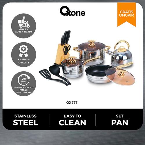 [EZO.4700297] Oxone OX-777 Rosegold Cookware Set