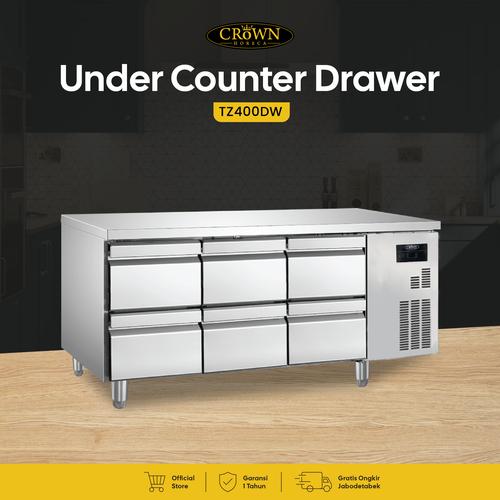 [EZO.1300001] Under Counter Chiller with Drawer - TZ400DW CROWN HORECA