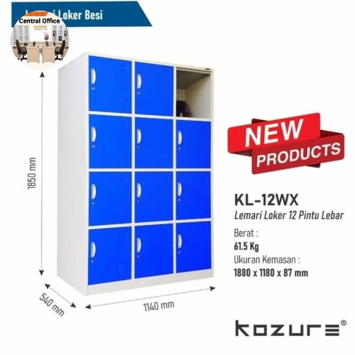 [EZO.7400027] Locker-loker Besi Kozure KL-12 WX free ongkir wilayah jak-Tang