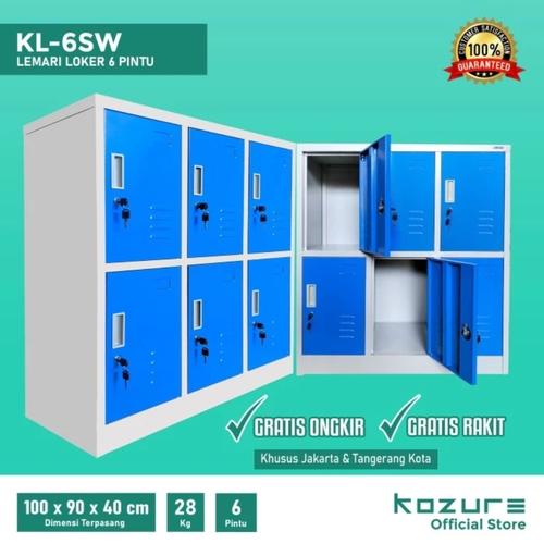 [EZO.7400030] Locker-loker Besi Kozure KL-6 SW free ongkir wilayah jak-Tang