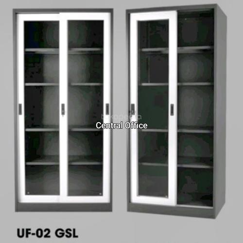 [EZO.7400102] Lemari Arsip besi File Sliding kaca Uno UF-02 GSL free ongkir jatadebek