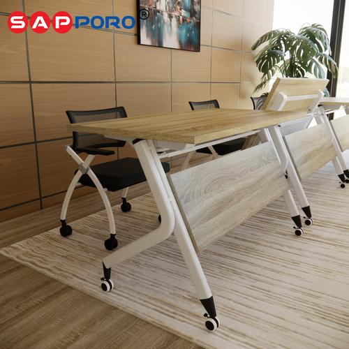 [EZO.6800001] SAPPORO KOKKOLA - Meja Guru Portable Set | Meja Konferensi Set | Portable Teacher Desk Set