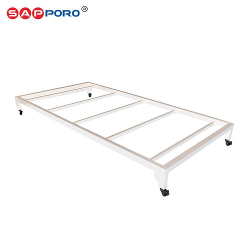 [EZO.6800033] SAPPORO KIAMA - Ranjang Besi Single Bed | Divan Besi Single Bed Kasur Roda