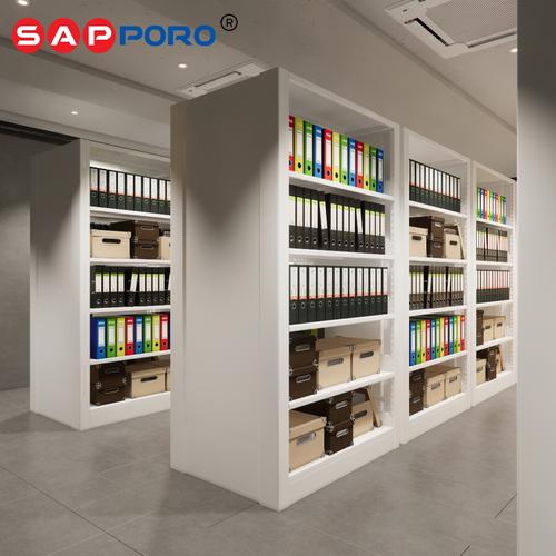 [EZO.6800044] SAPPORO KETZIN DOUBLE - Rak Arsip 2 Sisi | Archive Rack 2 Layers Furniture