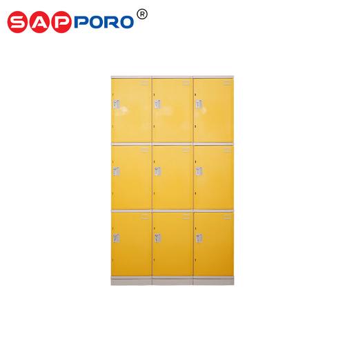 [EZO.6800052] SAPPORO DAEJEON - Loker ABS Outdoor 9 Pintu | ABS Locker 9 Doors Furniture