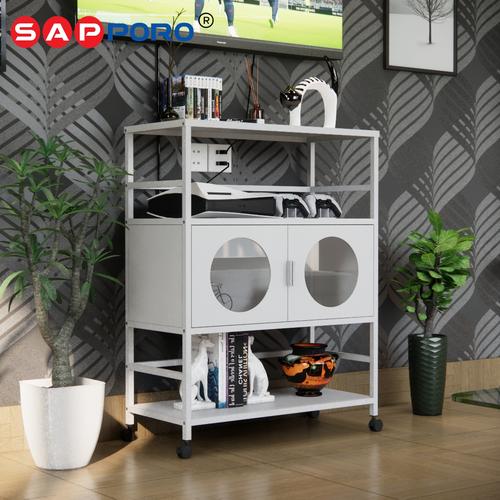 [EZO.6800072] SAPPORO WOLFIS - Rak Serba Guna | Rak Multifungsi Besi Furniture