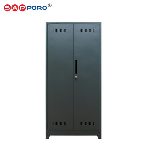 [EZO.6800073] SAPPORO LODRA - Lemari Janitor | Lemari Perlengkapan Kebersihan | Janitor Cabinet Besi Pintu