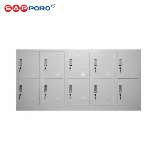 [EZO.6800145] SAPPORO HORISON 10 - Loker Besi 10 Pintu | Steel Locker 10 Doors Furniture