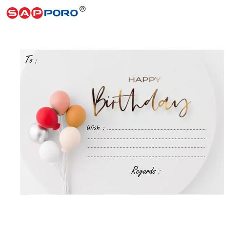 [EZO.6800205] SAPPORO KARTU UCAPAN - KARTU UCAPAN | GREETING CARD