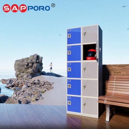 [EZO.6800409] SAPPORO YEOSU - Loker ABS Outdoor 1 Pintu | ABS Locker 1 Door Furniture