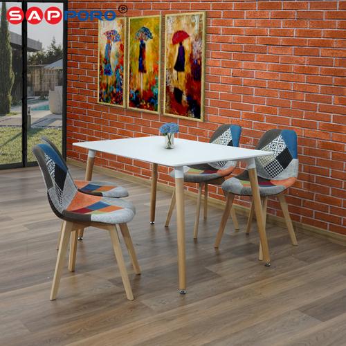 [EZO.6800424] SAPPORO ALBANY - Set Meja | Dining Set Cafe Furniture