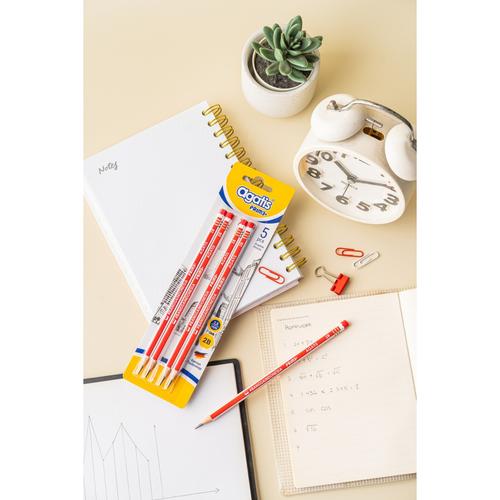 [EZO.7500031] Pensil Tulis Agatis Prime Merah Putih Edisi Kemerdekaan Indonesia