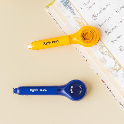 [EZO.7500033] Correction Tape / Pita Koreksi/Tipe-Ex Agatis Prime Fix Wand 6M (Yellow & BLue)