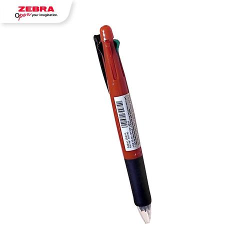 [EZO.7500092] Zebra Clip on multi neon - multifunction pen/Pulpen Cetek 4 Warna