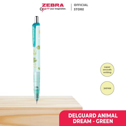 [EZO.7500093] Zebra Pensil Mekanik Delguard Animal Dream Series 0,5mm