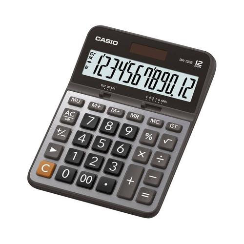 [EZO.7500173] Kalkulator Praktis/Kantor Casio DX-120B (12 Digit)