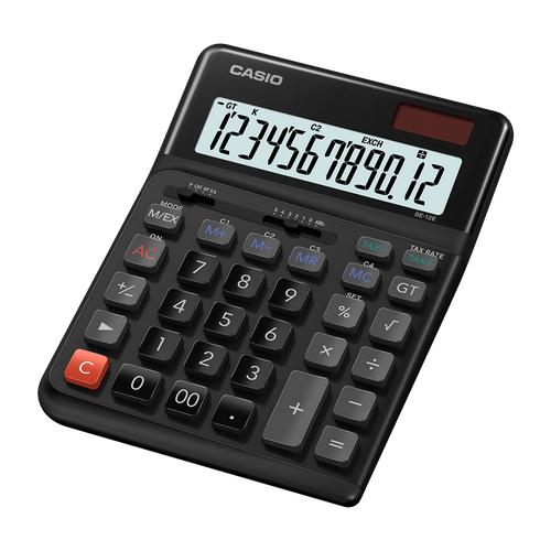 [EZO.7500183] Kalkulator Kantor Casio DE-12E Heavy Duty 12 Digit