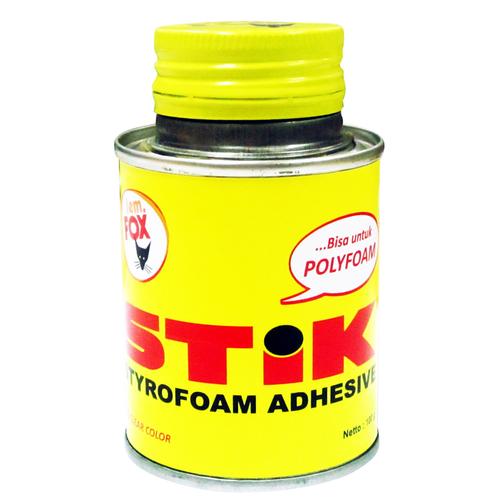 [EZO.7500392] Lem Fox Stik Styrofoam Kaleng 100 Gram Original