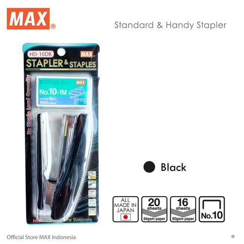 [EZO.7500396] MAX Stapler HD-10DK Black