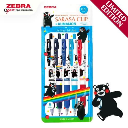 [EZO.7500400] ZEBRA SARASA KUMAMON SPORT 05 SET 5