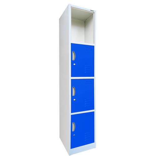 [EZO.7600061] Lemari Loker Besi 4 Pintu