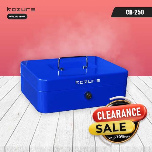 [EZO.7600078] CASH BOX Kozure CB 250 Brankas Mini Kotak Penyimpanan Uang Perhiasan