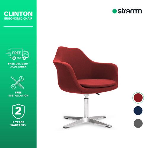 [EZR.3100004] Kursi Armchair Ergonomis Stramm Clinton