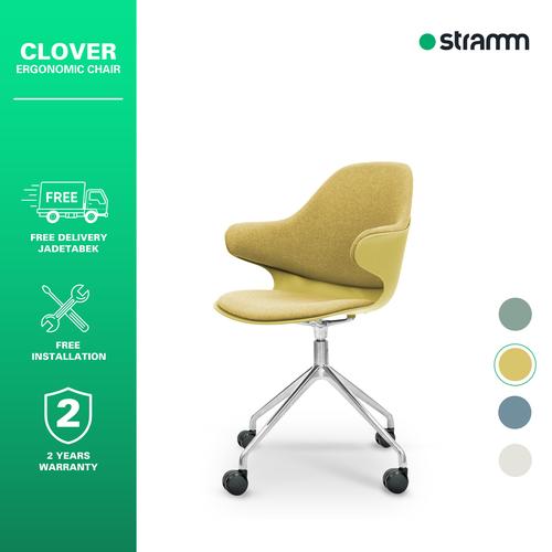 [EZR.3100005] Kursi Armchair Ergonomis Stramm Clover