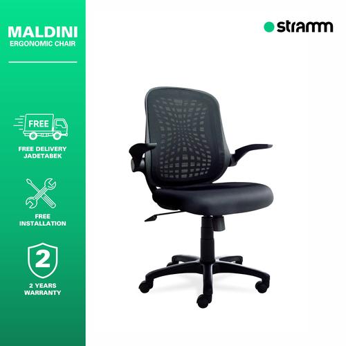 [EZR.3100067] Kursi Kantor Ergonomis Stramm Maldini