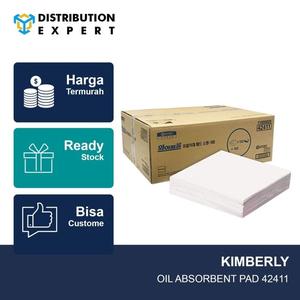 [EZM.1340043] Oil Sorbent Kimberly 42411 Pad, Penyerap Tumpahan Oli & Minyak - PCS