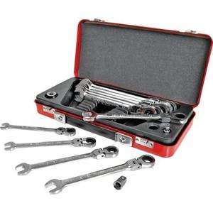 [EZM.1340093] Kennedy-Pro KEN5822250K 10-19mm FLEX HEAD RATCHET SPANNER SET 13PC