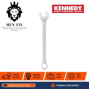[EZM.1340121] Kunci Pas 50mm Chrome Vanadium Kennedy - Alat Teknik Profesional KEN5822890K KENNEDY Original By CROMWELL UK, Standar EROPA DIN 3113