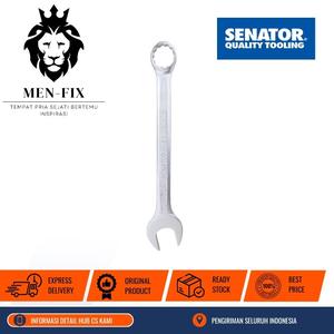 [EZM.1340167] Kunci Pas Kombinasi 50mm SENATOR - Alat Teknik Chrome Vanadium Tahan Lama untuk Perbaikan Mesin dan Otomotif SEN5825231H  SENATOR Original By CROMWELL UK, Standar EROPA DIN 3113