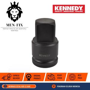 [EZM.1340186] Reducer Impact Square Drive 1/2" Male x 3/8" Female - Pengurang Ukuran KEN5839077K  KENNEDY Original By CROMWELL UK, Standar EROPA DIN 3113