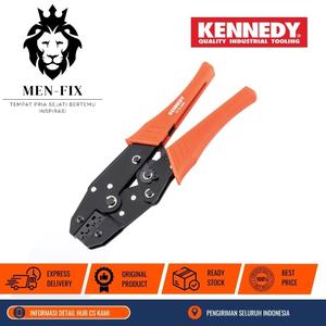 [EZM.1340219] Alat Crimping Terminal Tanpa Isolasi 0.5-6mm KEN5155400K KENNEDY Original By CROMWELL UK, Standar EROPA DIN 3113