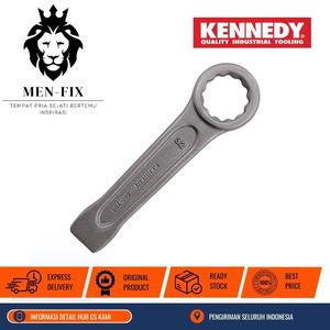 [EZM.1340239] Kunci Ring Slogging 1.1/2" A/F Kunci Teknik KEN5807570K KENNEDY Original By CROMWELL UK, Standar EROPA DIN 3113
