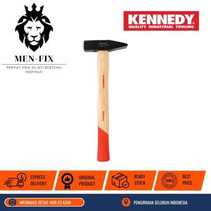 [EZM.1340243] Palu Mesin 0.8KG Pegangan Kayu Hickory KEN5257440K KENNEDY Original By CROMWELL UK, Standar EROPA DIN 3113