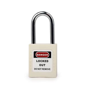 [EZM.1340273] Loto 38mm Steel Shackle Safety Padlock - Warna Putih