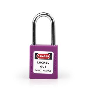 [EZM.1340304] Gembok Industri Safety Lock Out Tag Out Padlock Padlock Steel Shackle - Warna Ungu