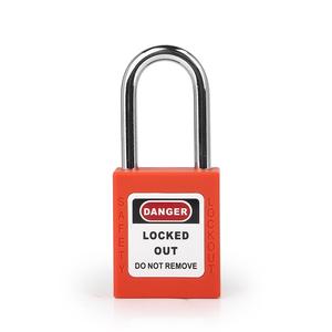 [EZM.1340309] Loto safety padlock thermoplastic red 38 mm lockout tagout  - Warna Orange