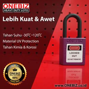 [EZM.1340327] LOTO Padlock PRP Equivalent Masterlock 406PRP Model Master Lock 406PRP