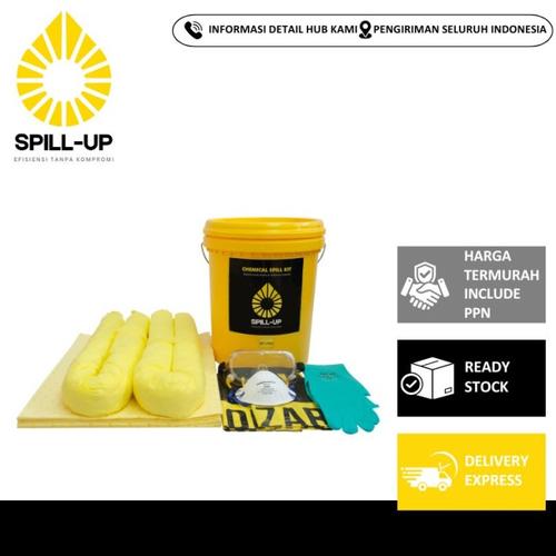 [EZM.1340351] Spill Kit Kimia Basic Chemical Spill Kit 5 gal Up to 20Liter