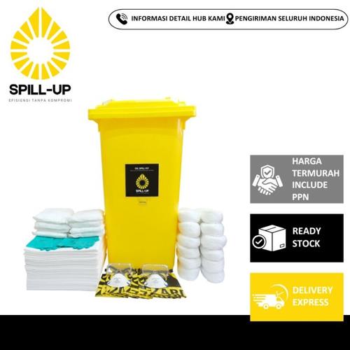 [EZM.1340368] Basic Oil Spill Kit 63 gal (Absorbtion Cap. Up to 240 Liter)