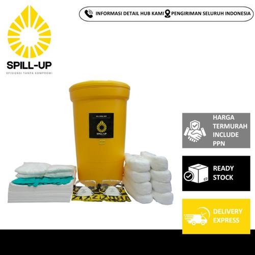 [EZM.1340373] Basic Oil Spill Kit 32 gal (Absorbtion Cap. Up to 120 Liter)