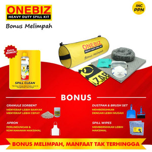 [EZM.1340404] Universal SPILL KIT BAG 15L Penyerap Tumpahan Segala Jenis 1 Set