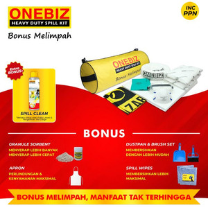 [EZM.1340428] Oil SPILL KIT BAG 25L Penyerap Tumpahan Minyak 1 Set