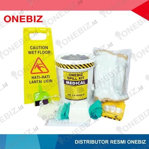 [EZM.1340466] Penyerap Tumpahan Medis ONEBIZ Type C - Spill Kit untuk Klinik & P3K