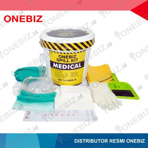 [EZM.1340471] Penyerap Tumpahan Medis ONEBIZ Type B - Spill Kit Darurat untuk Lab & RS